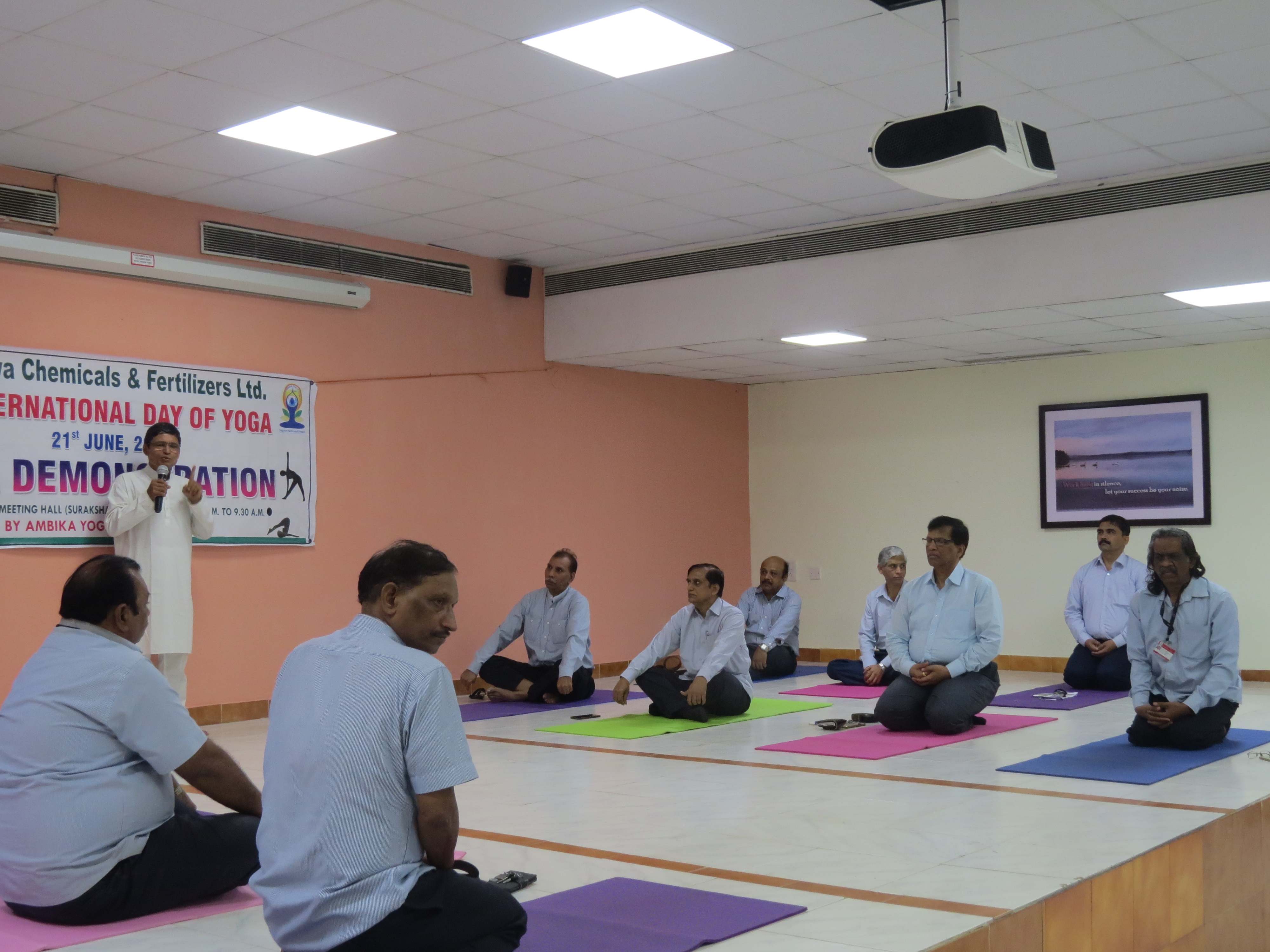 RCF OBSERVES INTERNATIONAL YOGA DAY